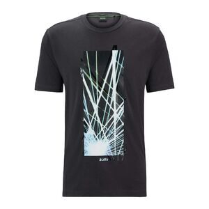 Floso Mens Seasonal Artwork T-Shirt / Charcoal